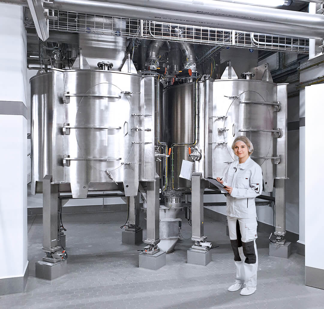 Vertical Single-Shaft Mixer VM