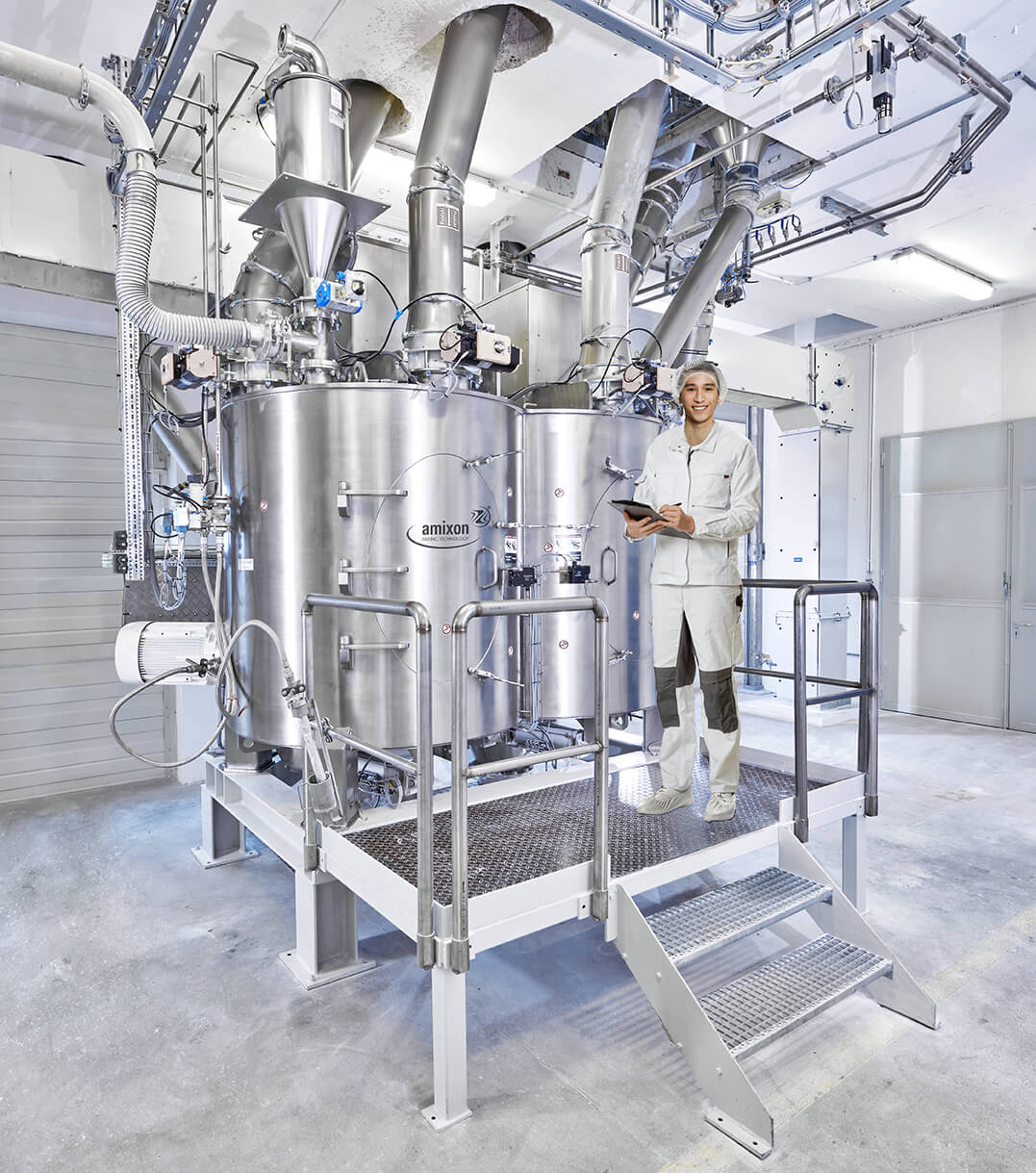 Vertical Twin-Shaft Mixer HM